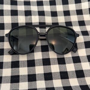 Black Aviator Sunglasses